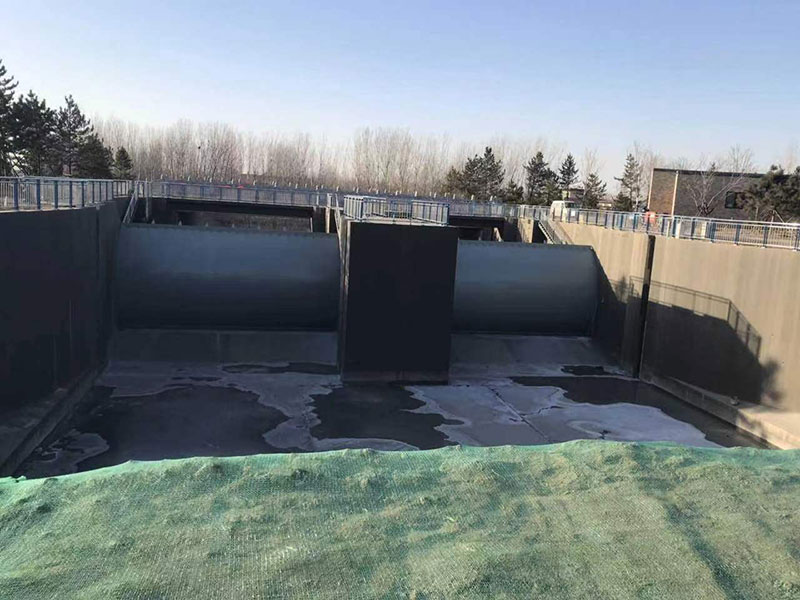 雄安新區萍河雙向旋轉壩