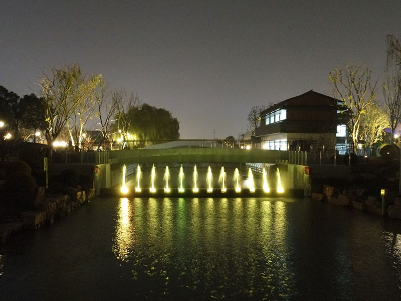 揚州七里河水景壩